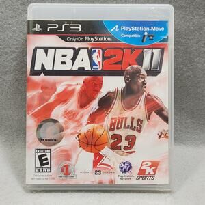 NBA 2K11 (PlayStation 3 Move) PS3 Basketball Video Game Manual Included UNTESTED